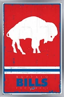 NFL Buffalo Bills - Retro Logo 15 Wall Poster, 22.375" x 34"