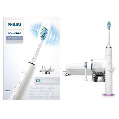 Brosse à dents électrique rechargeable Philips Sonicare DiamondClean Smart 9350, rose, HX9902/65