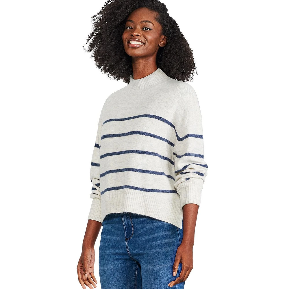 George Women's Mock Neckline Sweater