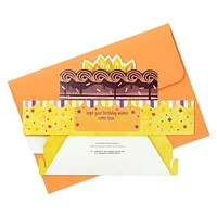 Hallmark Paper Wonder Musical Birthday Pop Up Card with Motion (Birthday Cake)