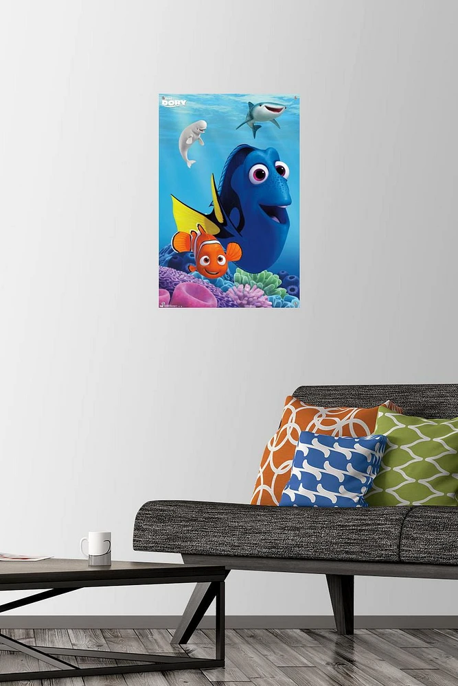 Disney Pixar Finding Dory - Wall Poster, 22.375" x 34"