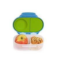 Boîte à goûter b.box pour enfants et tout-petits : contenants à 2 compartiments, mini boîte à bento. Étanche, sans BPA. À partir de 4 mois (capacité de 340 ml).