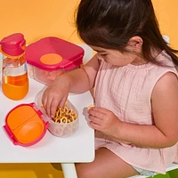 Boîte à goûter b.box pour enfants et tout-petits : contenants à 2 compartiments, mini boîte à bento. Étanche, sans BPA. À partir de 4 mois (capacité de 340 ml).