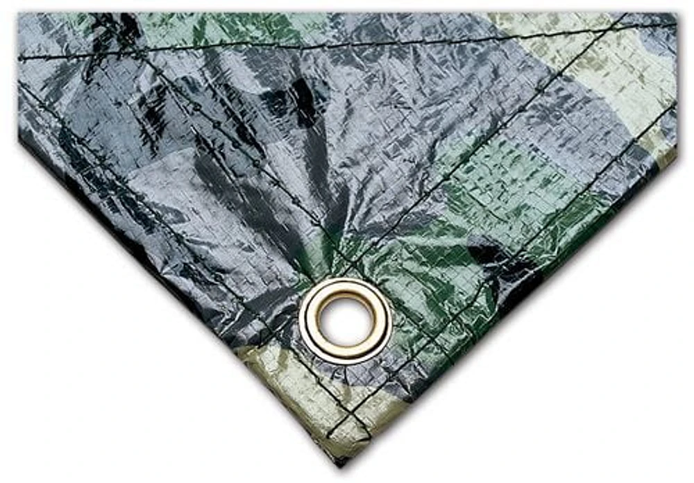 World Famous Camouflage Tarpaulin - 8' x 10'