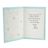 Hallmark Love Card for Him, Lucky Me to Have You (Valentines Day Card or Anniversary Card)