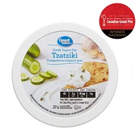 Great Value Greek Yogurt Dip Tzatziki, 227 g