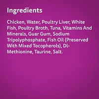 Whiskas Perfect Portions Whitefish & Tuna Paté Wet Cat Food, 75g