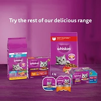 Whiskas Perfect Portions Whitefish & Tuna Paté Wet Cat Food, 75g