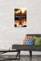 Attack on Titan - Fire Wall Poster, 22.375" x 34"