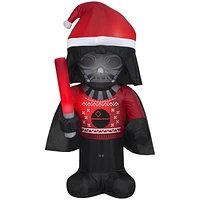 Christmas Inflatable Darth Vader™ in Ugly Sweater