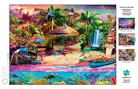 Buffalo Games - Art of Play - Tropical Island Holiday - 1500 Piece Jigsaw Puzzle