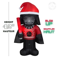 Christmas Inflatable Darth Vader™ in Ugly Sweater