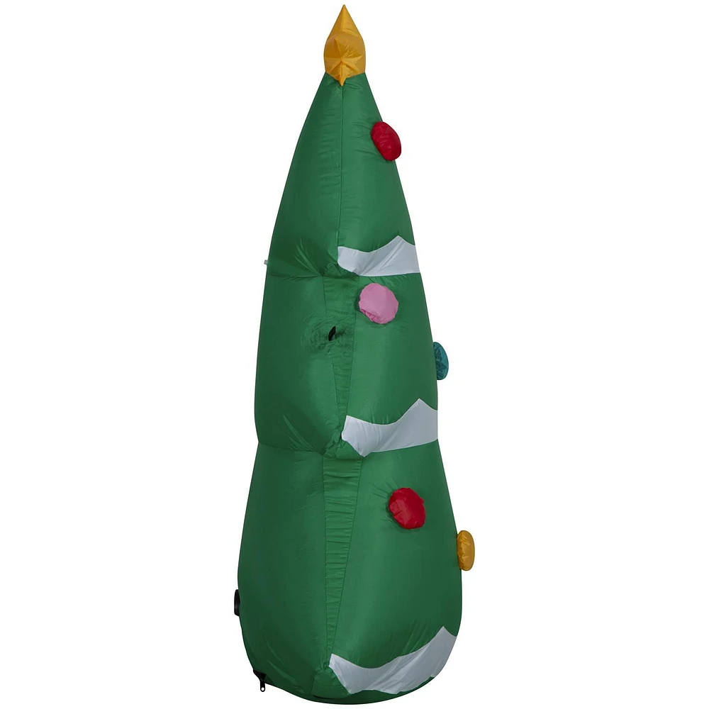 Inflatable Christmas Tree with Snowy Layers