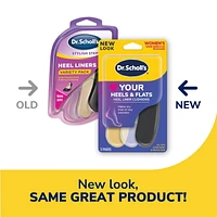 Dr. Scholl's® Love Your HEELS & FLATS Heel Liner Cushions