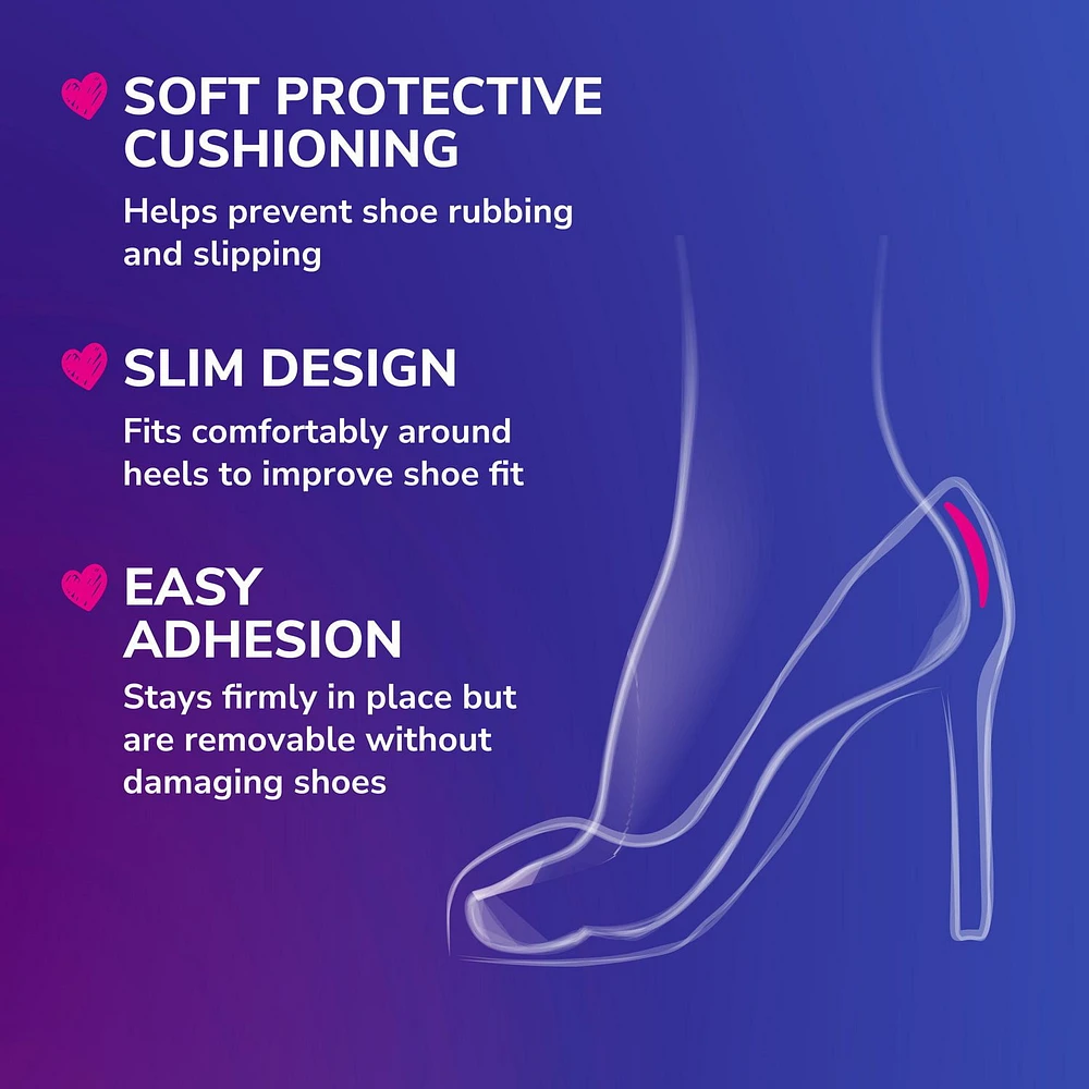 Dr. Scholl's® Love Your HEELS & FLATS Heel Liner Cushions