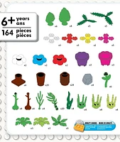 Block Tech Assorted Trees Plants Bushes Flowers Building Blocks