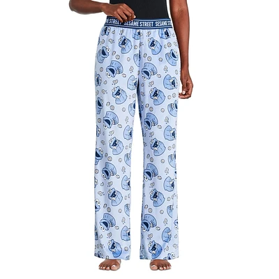 Sesame Street Women's Cookie Monster Sleep Pant, Sizes XS-XL