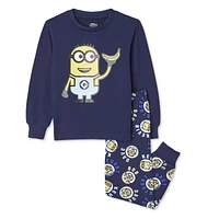 Minions Toddler Boys' Pajama 2-Piece Set, Sizes 2T-5T