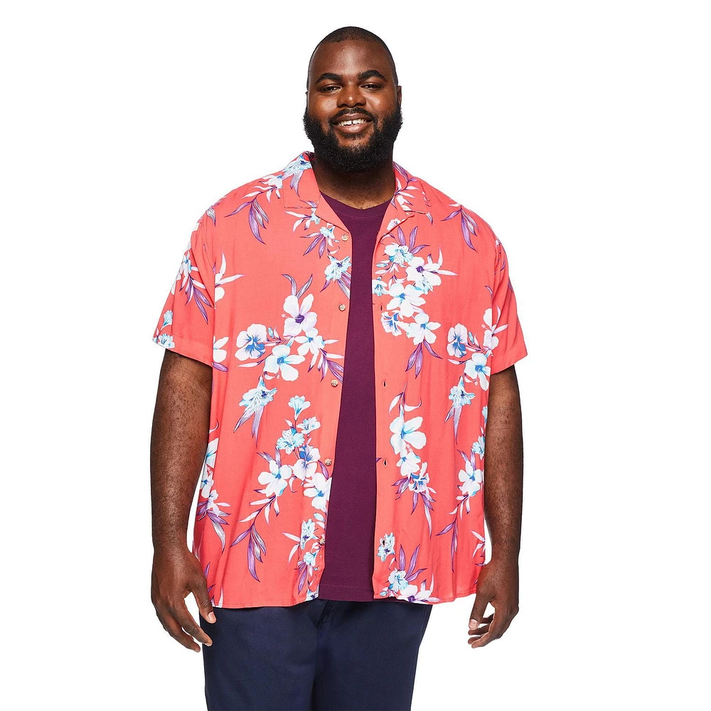 George Big Men's Basic Tee, Sizes 3XL-5XL