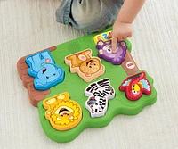 Fisher-Price Laugh & Learn Zoo Animal Puzzle - English Version