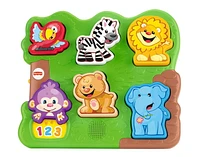 Fisher-Price Laugh & Learn Zoo Animal Puzzle - English Version