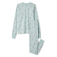 George Girls' Pajama 2-Piece Set