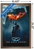 DC Comics Movie - The Dark Knight Batman Logo on Fire One Sheet Wall Poster, 22.375" x 34"