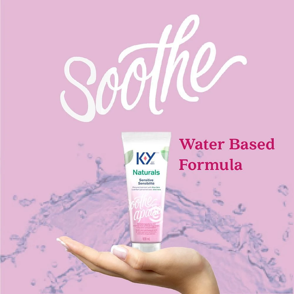 K-Y® Personal Lubricant, Extra Sensitive, gel, 100 mL