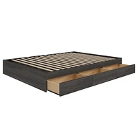 3-Drawer Queen Size Storage Platform Bed