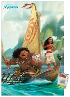 Disney Moana - Group Wall Poster, 22.375" x 34"