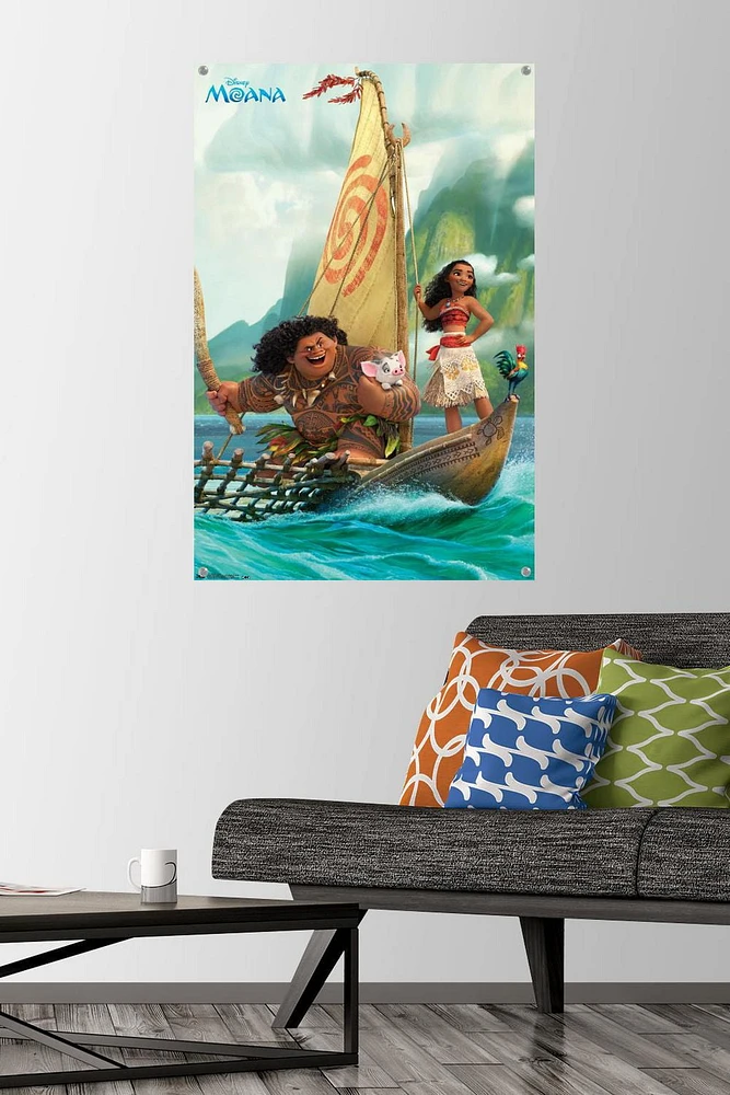 Disney Moana - Group Wall Poster, 22.375" x 34"