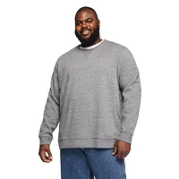 George Big Men's Crew Neckline Popover