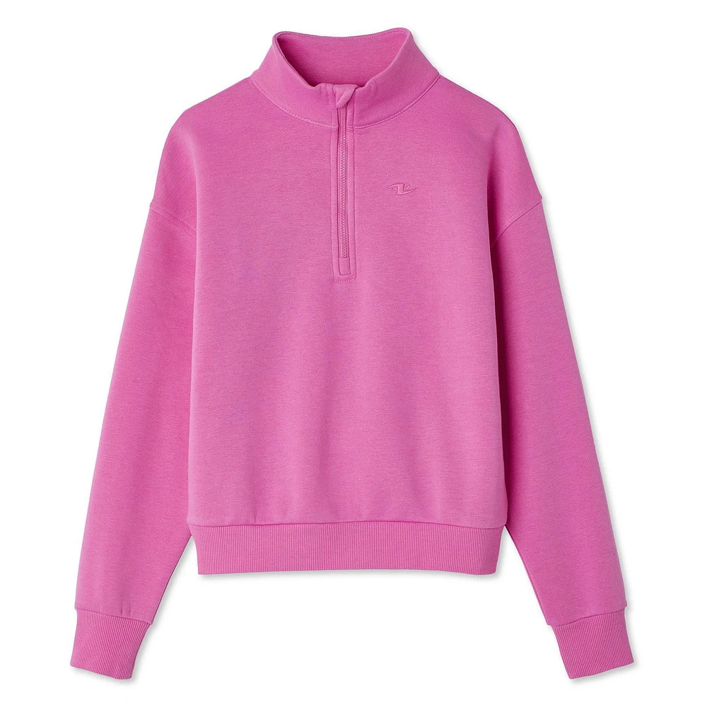 Athletic Works Girls' Fleece Popover