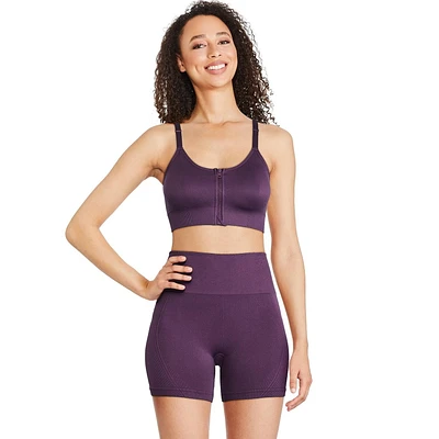 Athletic Works Women's Zipper Bra