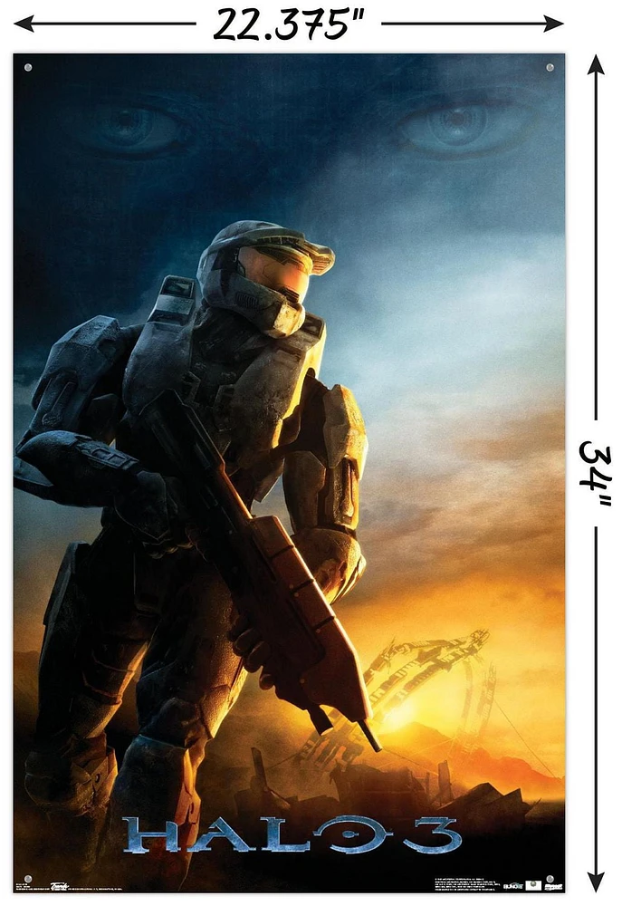 Halo 3 - Awakening Wall Poster, 22.375" x 34"