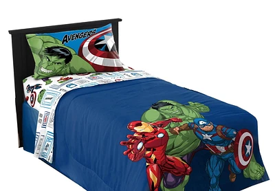 Avengers 'Hero Time' Twin Sheet Set