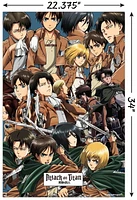 Attack on Titan - Collage Wall Poster