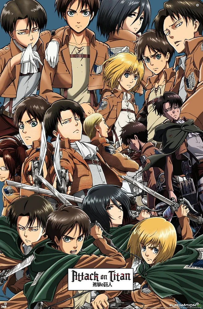 Attack on Titan - Collage Wall Poster