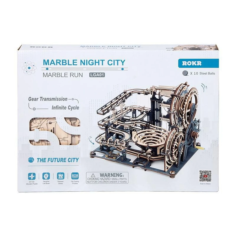 ROKR Marble Night City LGA01 - 3D Puzzle (294 Pieces)