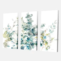 Designart Eucalyptus Natural Element Canvas Wall Art