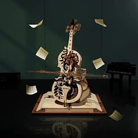 ROKR Magic Cello Mechanical Music Box AMK63 - 3D Puzzle (199 Pieces)