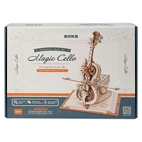 ROKR Magic Cello Mechanical Music Box AMK63 - 3D Puzzle (199 Pieces)