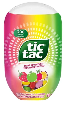 TIC TAC® Mints,  Fruit Adventure, Mint Candy, 200 pills, 98g