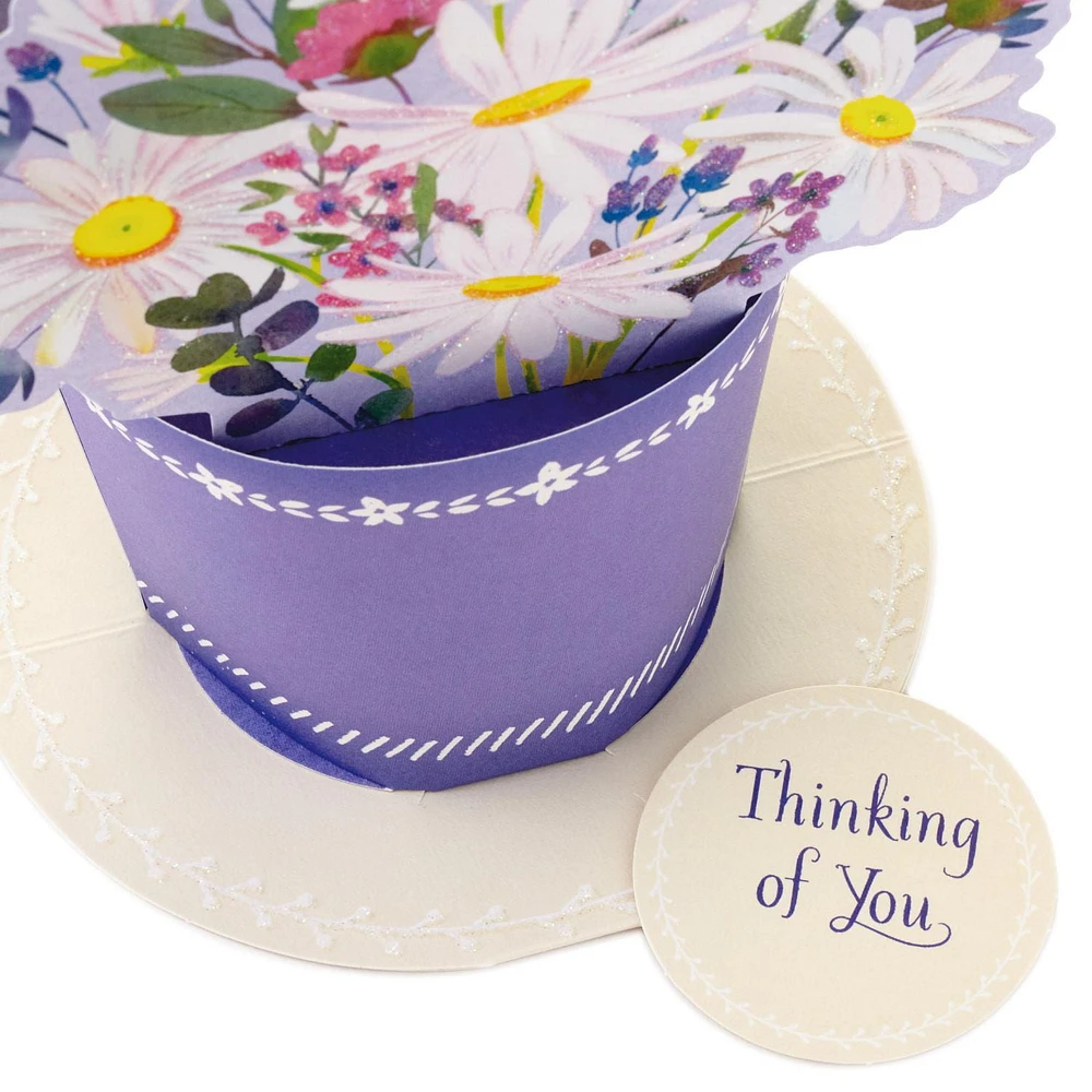 Hallmark Paper Wonder Thinking of You, Birthday, Sympathy Pop Up Card