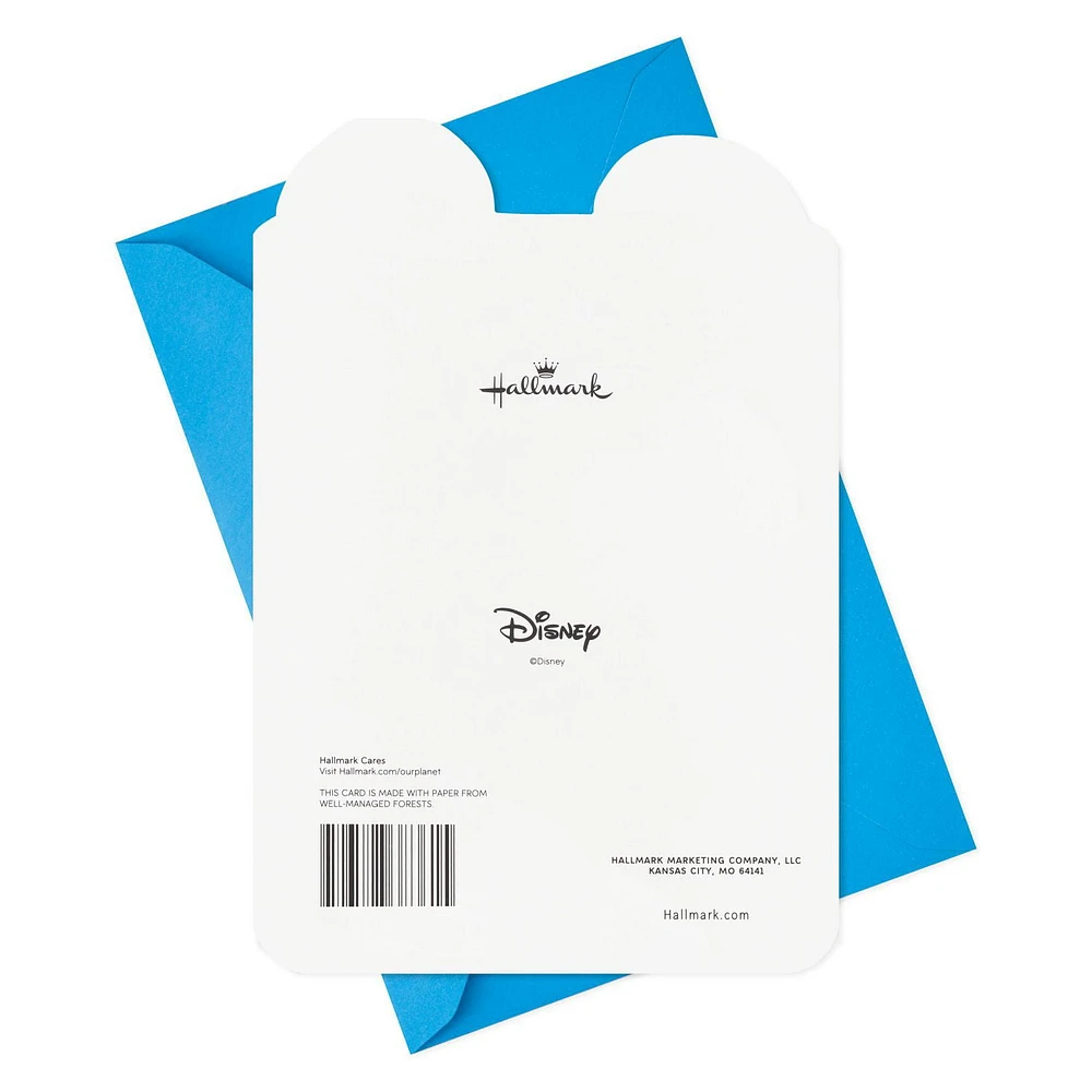 Hallmark Disney Mickey Mouse Birthday Card for Kids