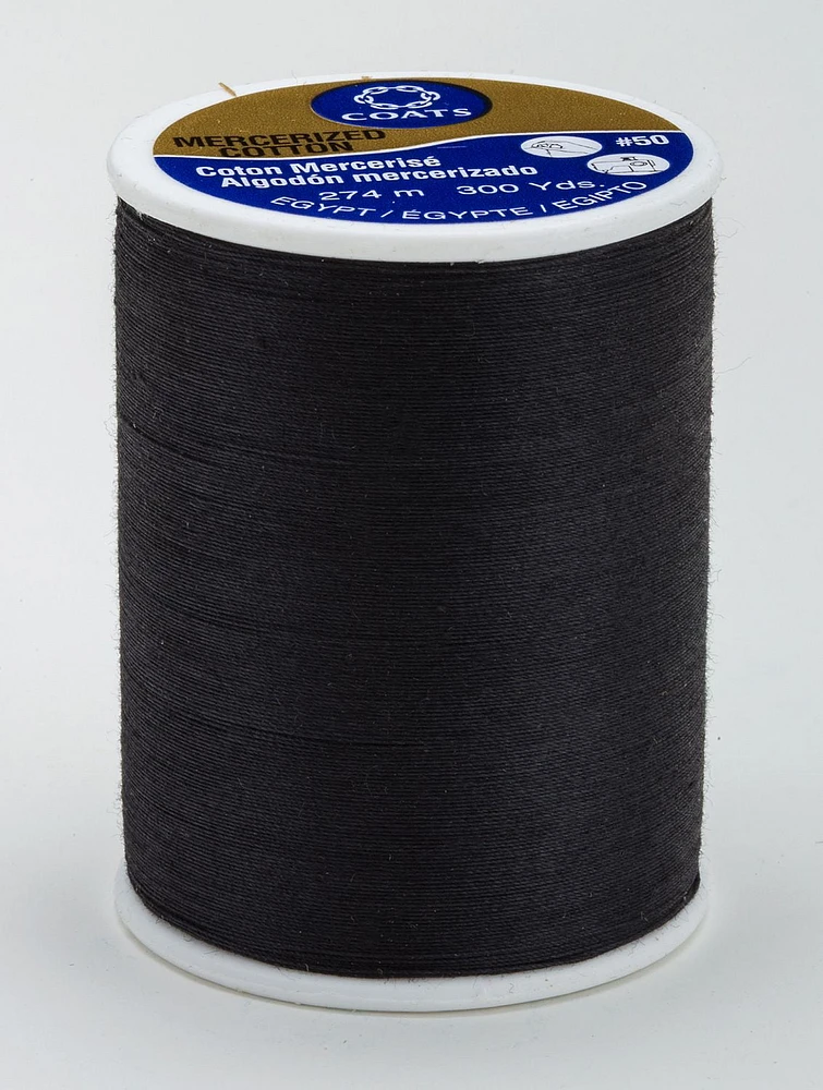 Coats & Clark™ 100% Cotton Thread, 300 Yards, 100% Cotton Thread 300Yds