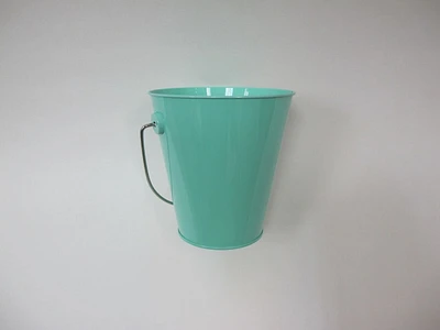 Tin Pail with Wire Handle