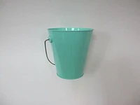 Tin Pail with Wire Handle