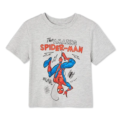 T-shirt Spider-Man Marvel pour petits garçons Tailles 2T-5T