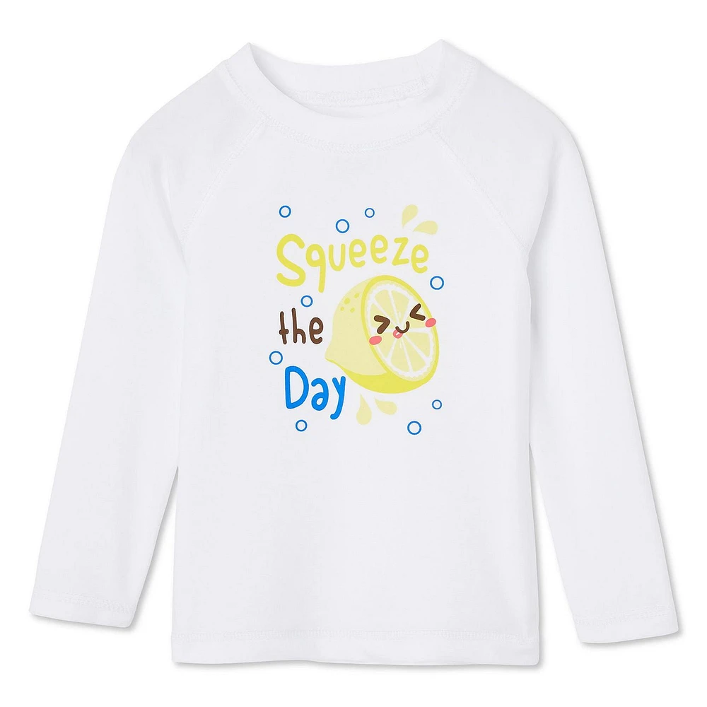 Maillot de bain anti-UV à manches longues George pour petits garçons Tailles 2T-5T